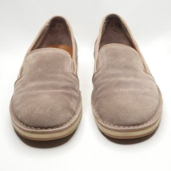 Urban Outfitters Zodiac Ellie Women's Size 8.5 Tan Suede Slip On Casual Flats - Picture 2 of 12